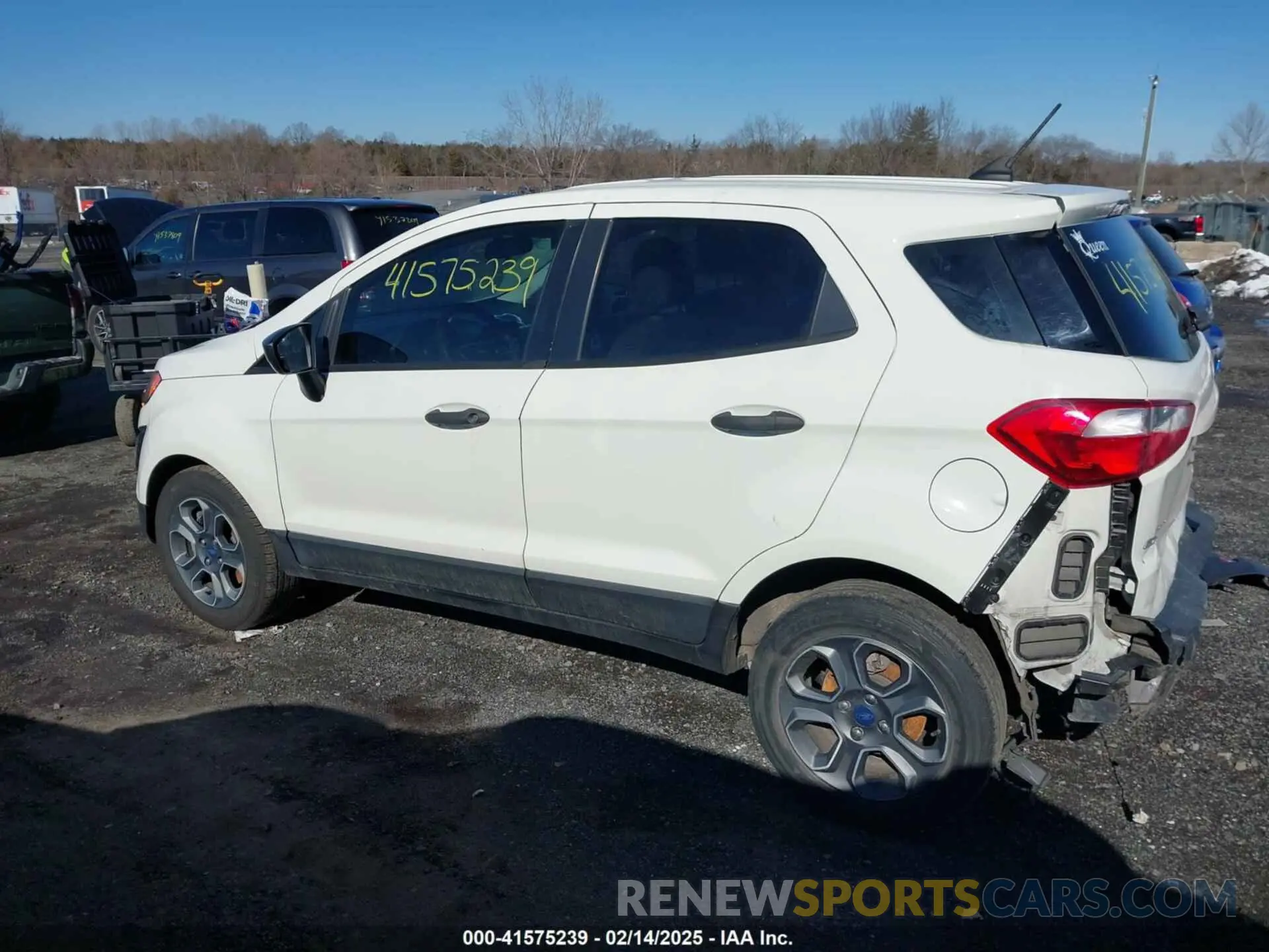 15 Photograph of a damaged car MAJ3S2FE7LC369923 FORD ECOSPORT 2020