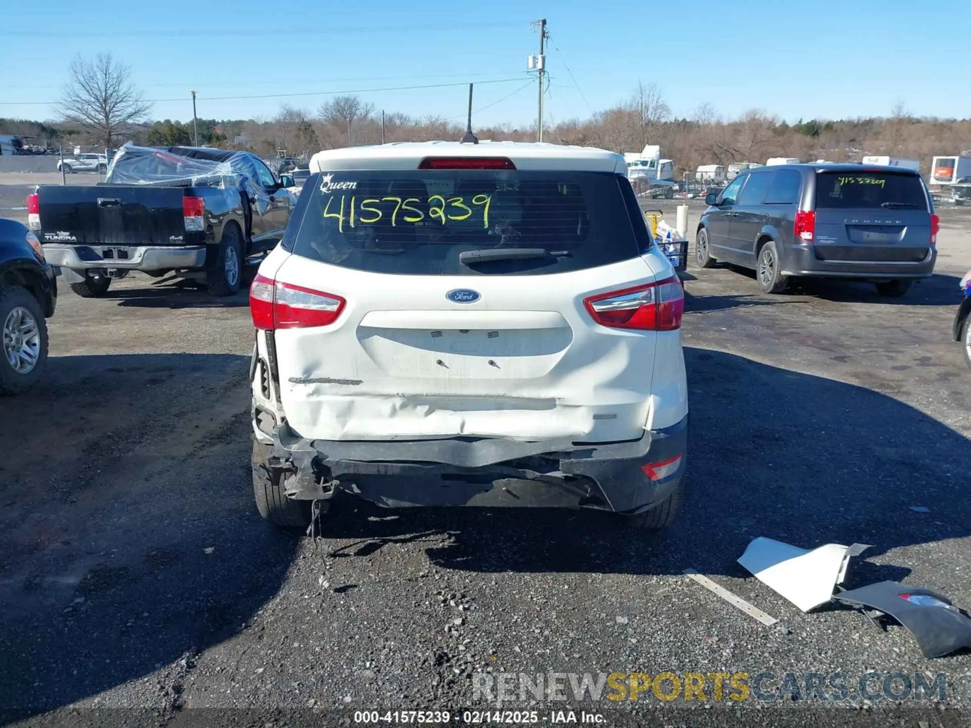 17 Photograph of a damaged car MAJ3S2FE7LC369923 FORD ECOSPORT 2020