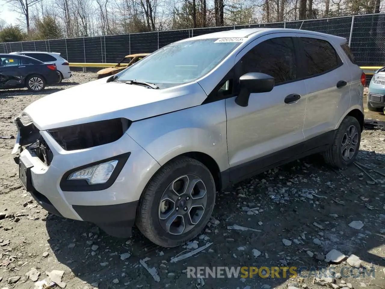 1 Photograph of a damaged car MAJ3S2FE9LC371673 FORD ECOSPORT 2020