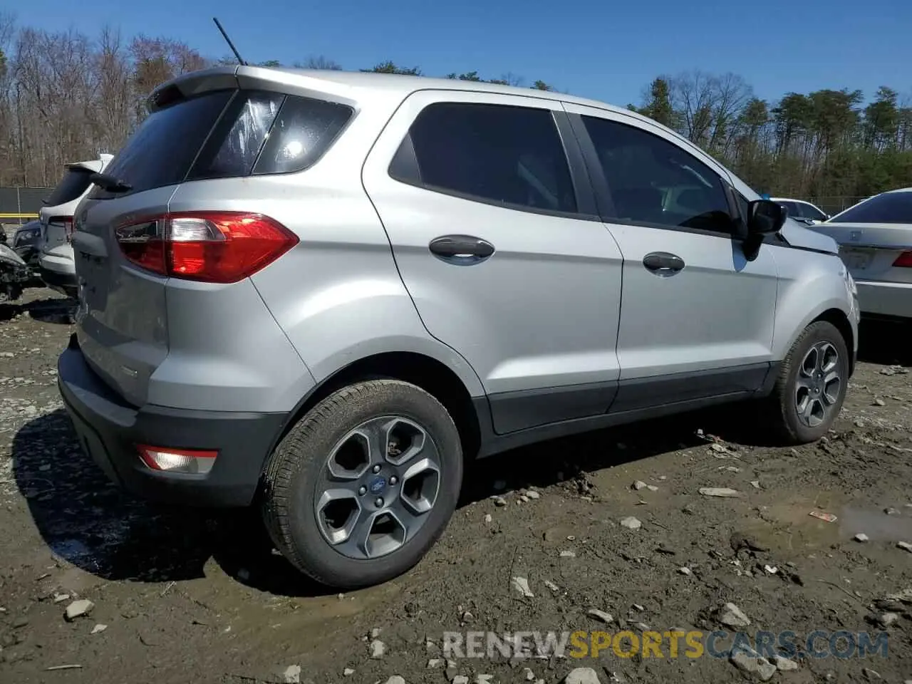 3 Photograph of a damaged car MAJ3S2FE9LC371673 FORD ECOSPORT 2020