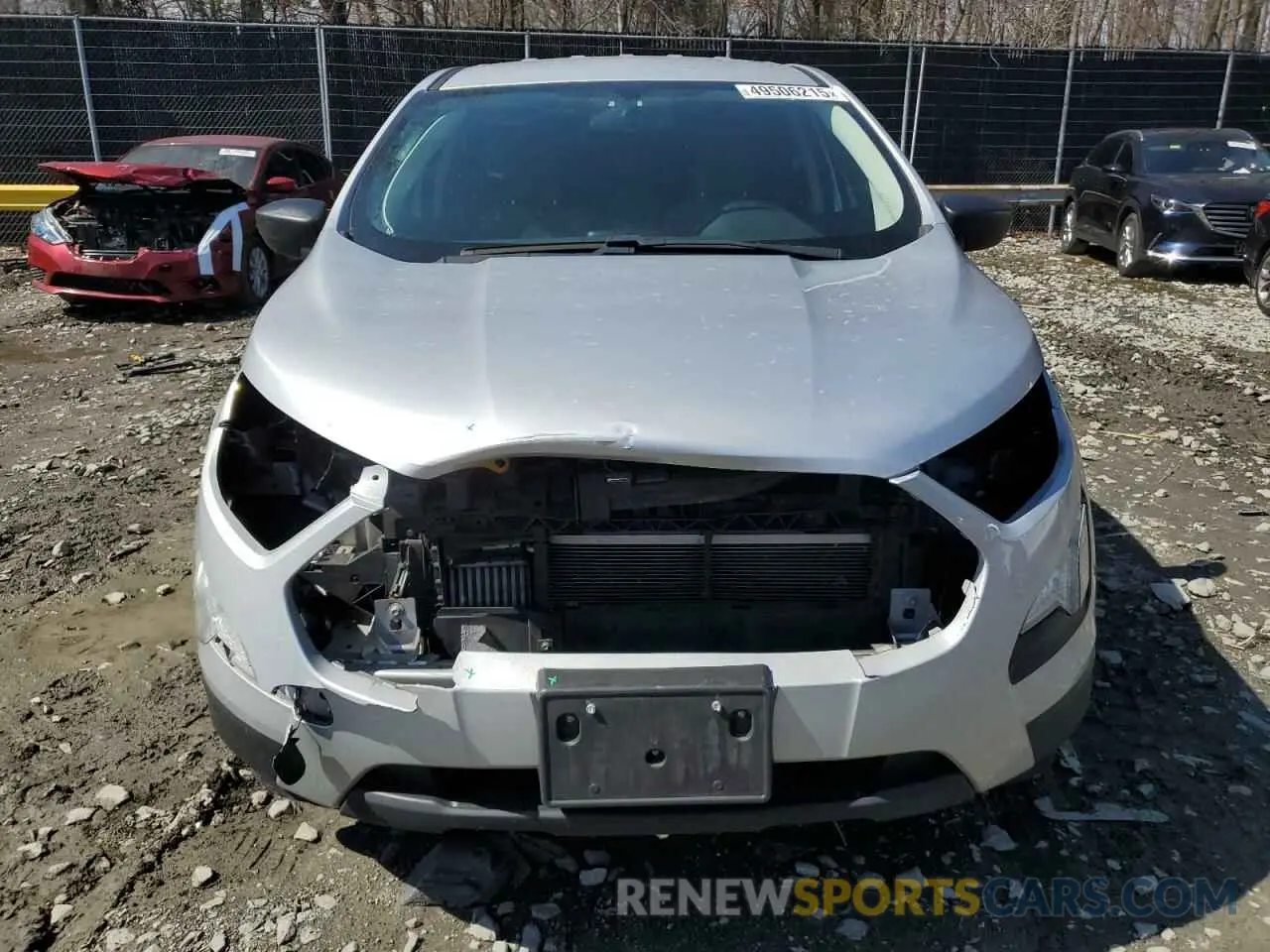 5 Photograph of a damaged car MAJ3S2FE9LC371673 FORD ECOSPORT 2020