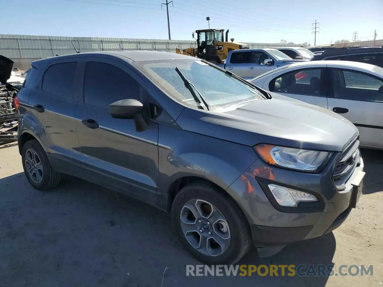 4 Photograph of a damaged car MAJ3S2FEXLC325351 FORD ECOSPORT 2020