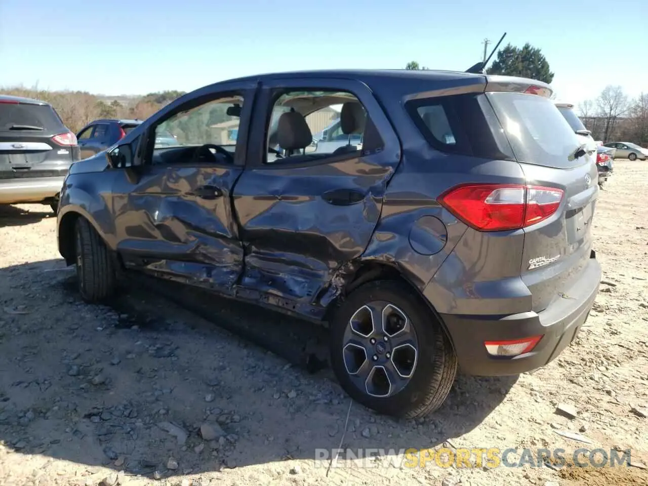 2 Photograph of a damaged car MAJ3S2FEXLC387123 FORD ECOSPORT 2020