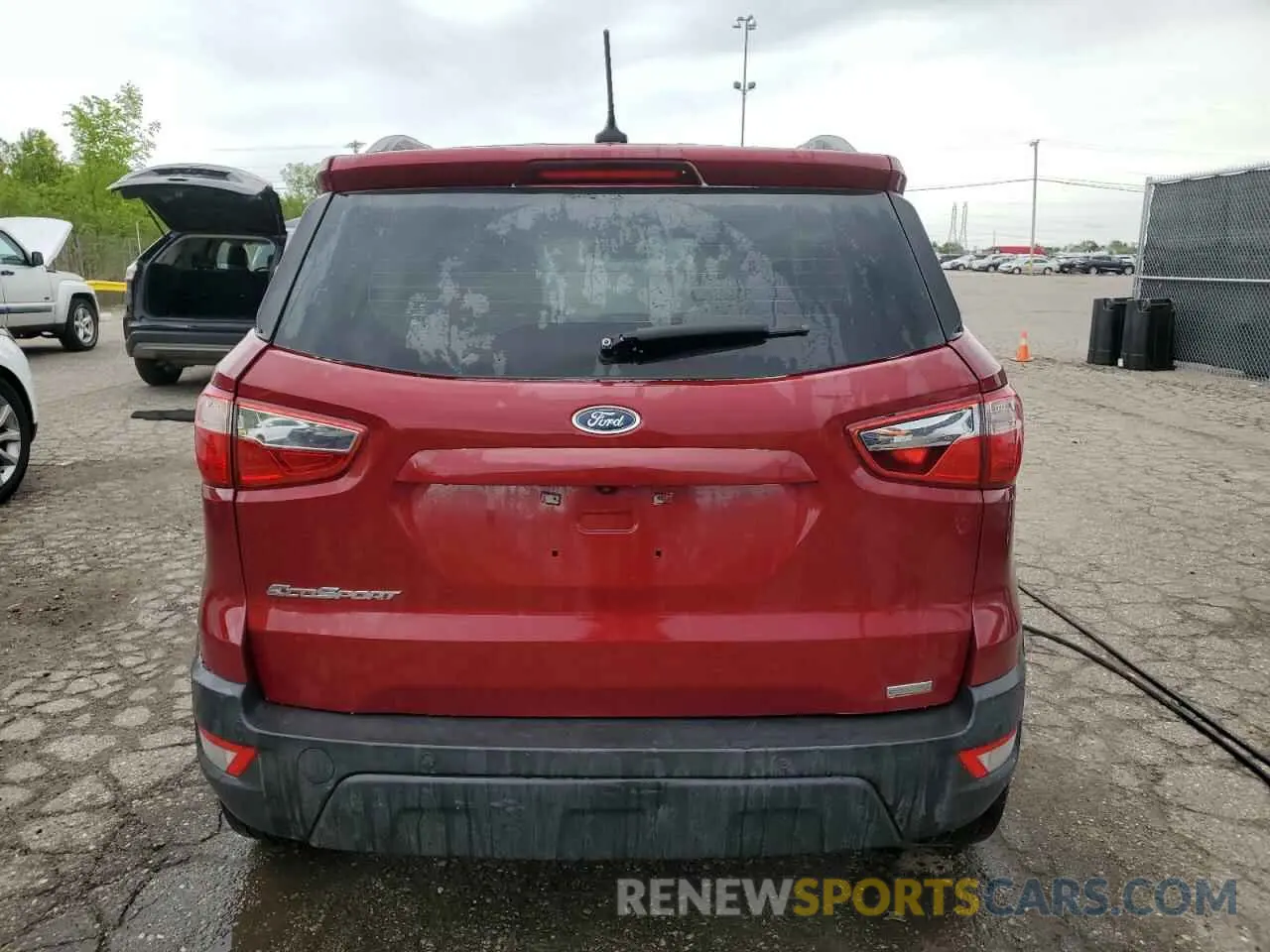 6 Photograph of a damaged car MAJ3S2GE0LC321002 FORD ECOSPORT 2020