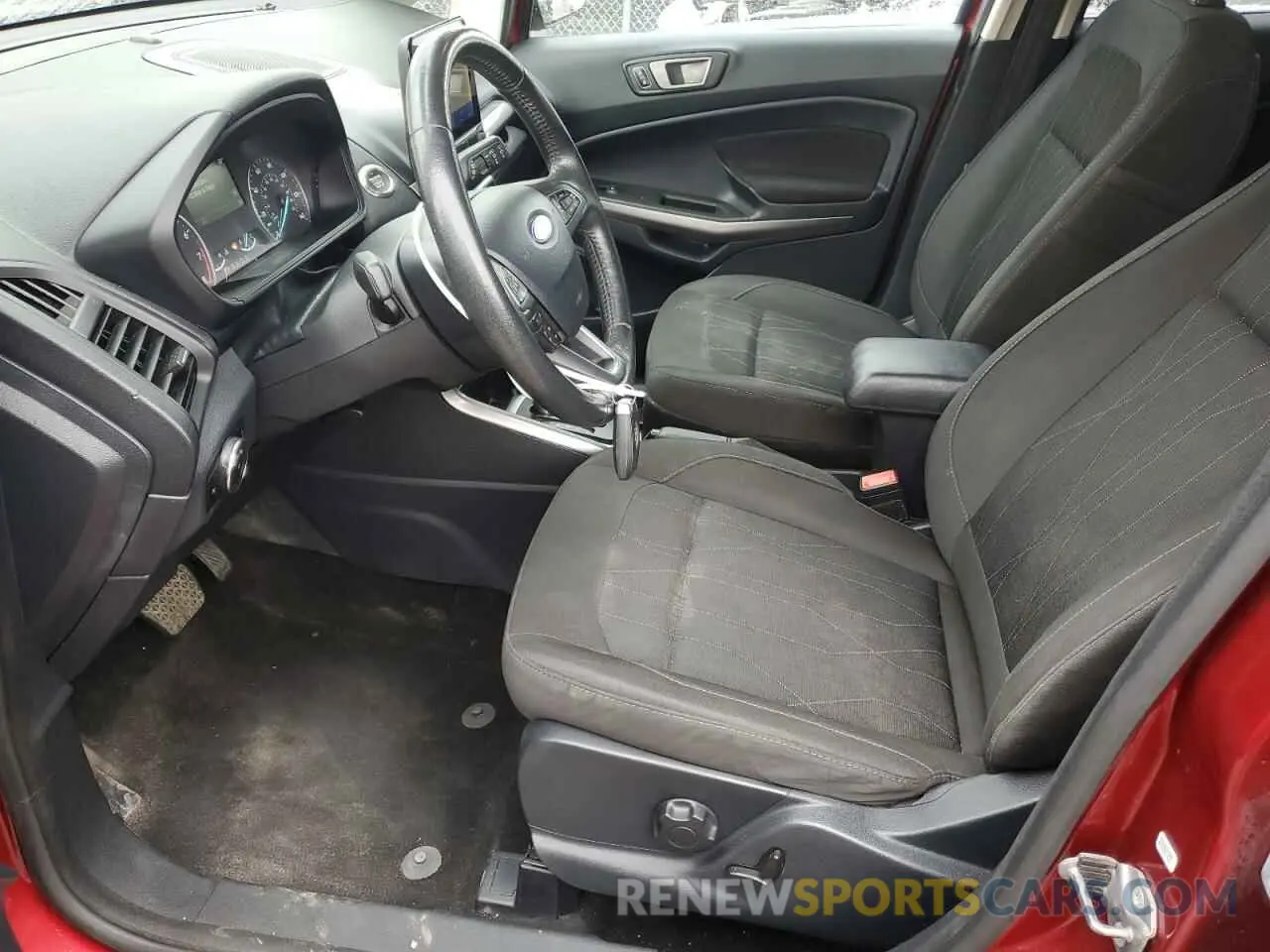 7 Photograph of a damaged car MAJ3S2GE0LC321002 FORD ECOSPORT 2020