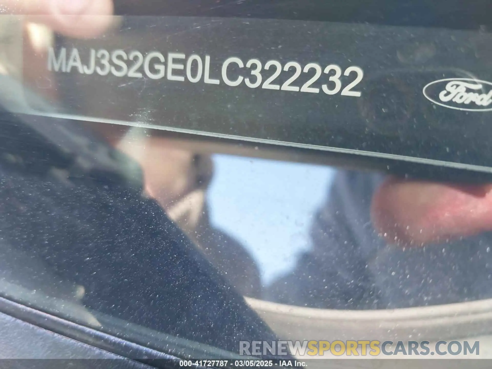 9 Photograph of a damaged car MAJ3S2GE0LC322232 FORD ECOSPORT 2020