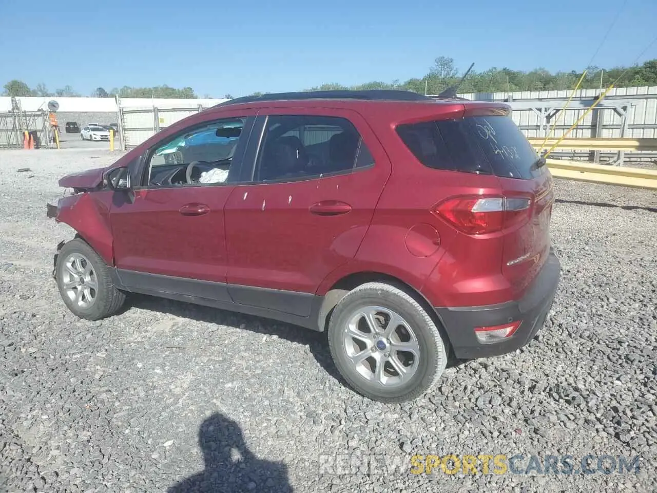 2 Photograph of a damaged car MAJ3S2GE0LC393737 FORD ECOSPORT 2020