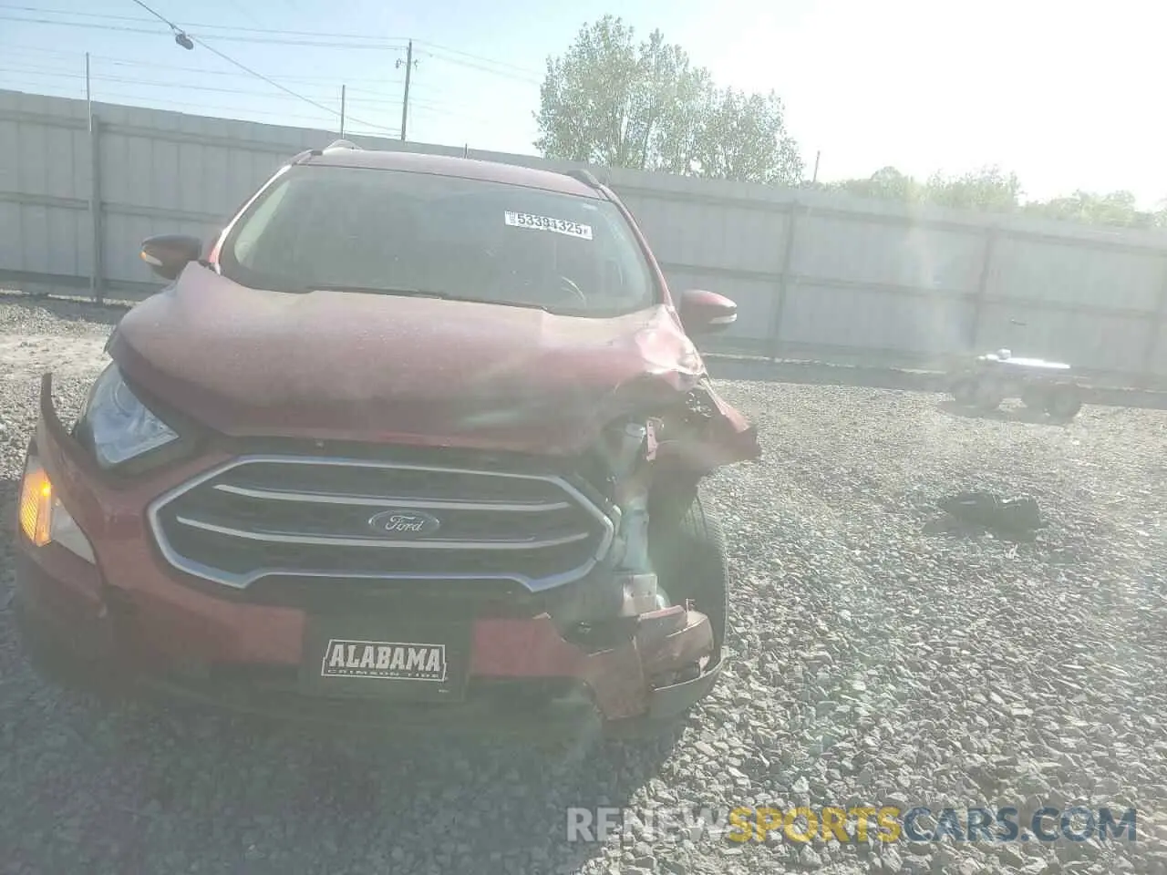 5 Photograph of a damaged car MAJ3S2GE0LC393737 FORD ECOSPORT 2020
