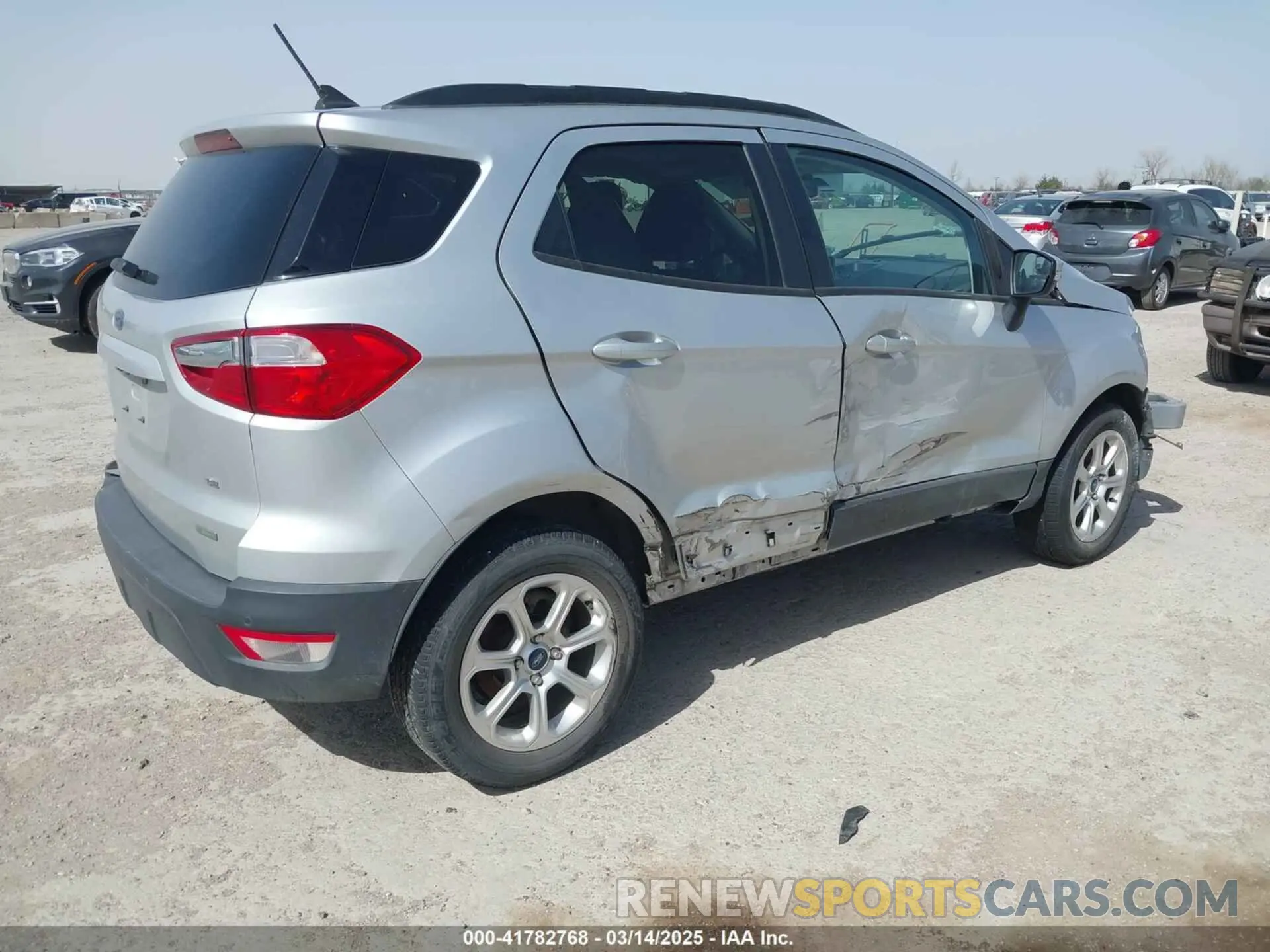 4 Photograph of a damaged car MAJ3S2GE0LC394354 FORD ECOSPORT 2020