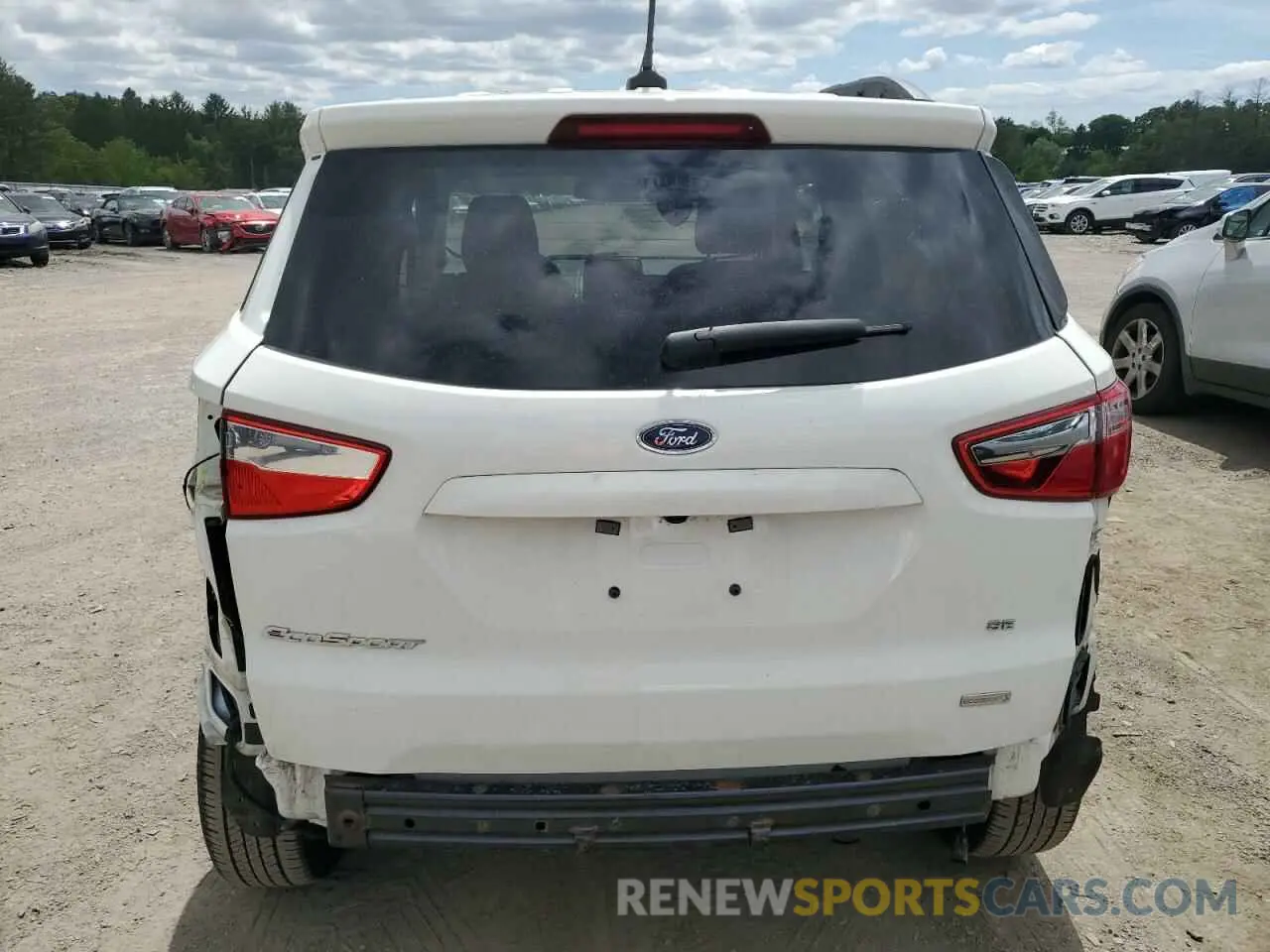 6 Photograph of a damaged car MAJ3S2GE1LC311918 FORD ECOSPORT 2020