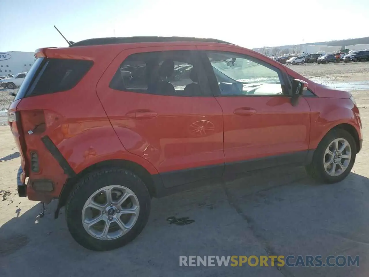 3 Photograph of a damaged car MAJ3S2GE1LC321171 FORD ECOSPORT 2020