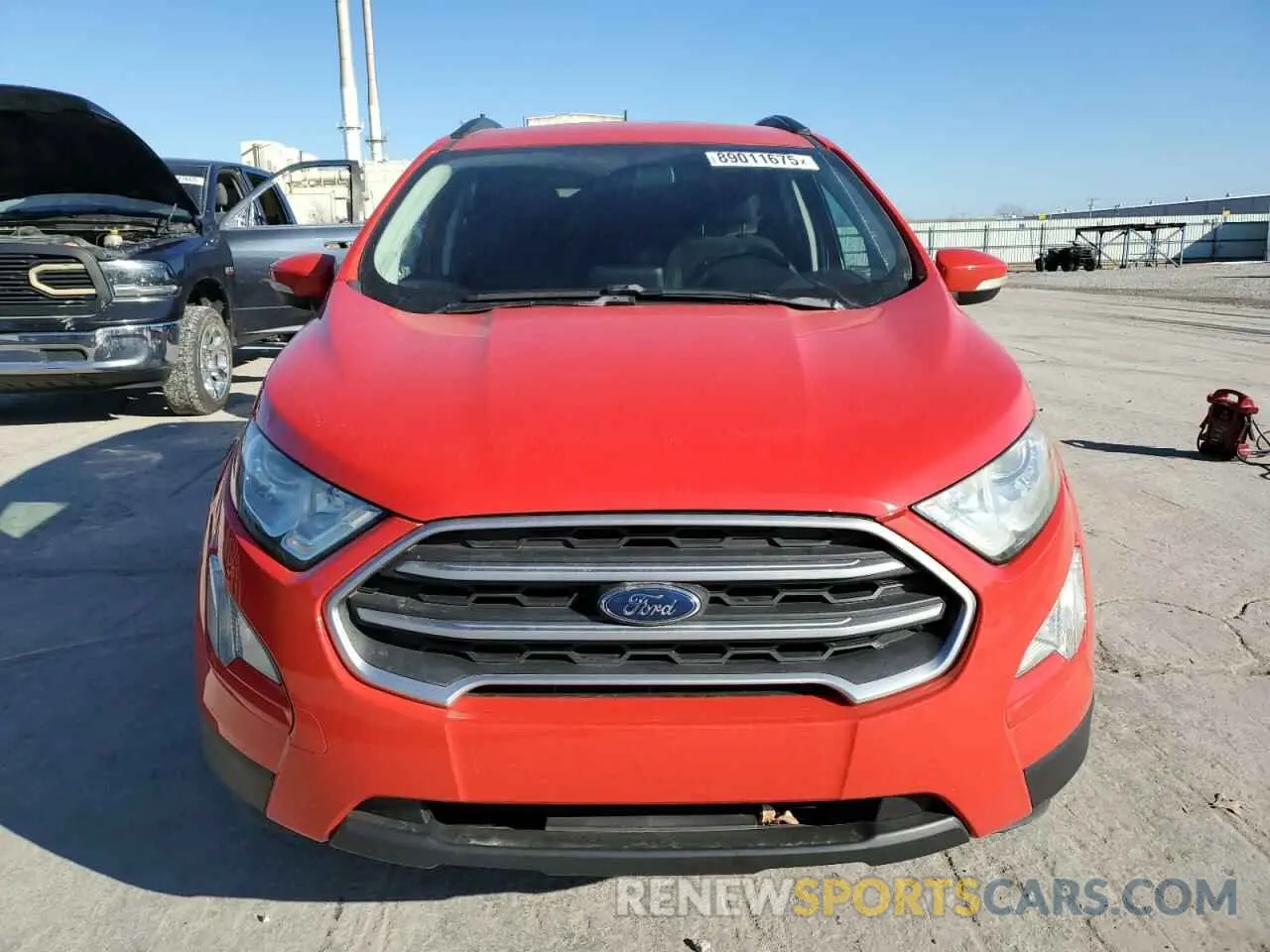 5 Photograph of a damaged car MAJ3S2GE1LC321171 FORD ECOSPORT 2020