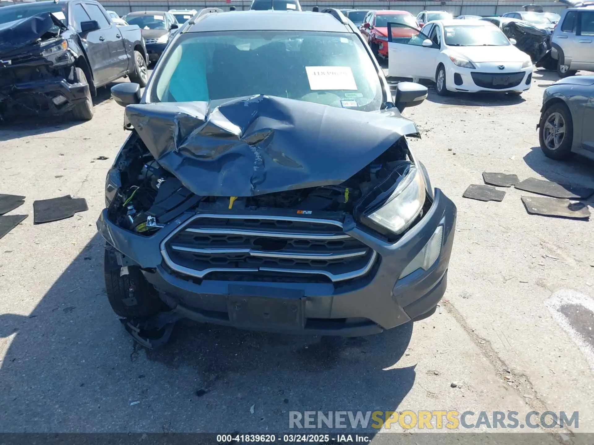 12 Photograph of a damaged car MAJ3S2GE1LC324829 FORD ECOSPORT 2020