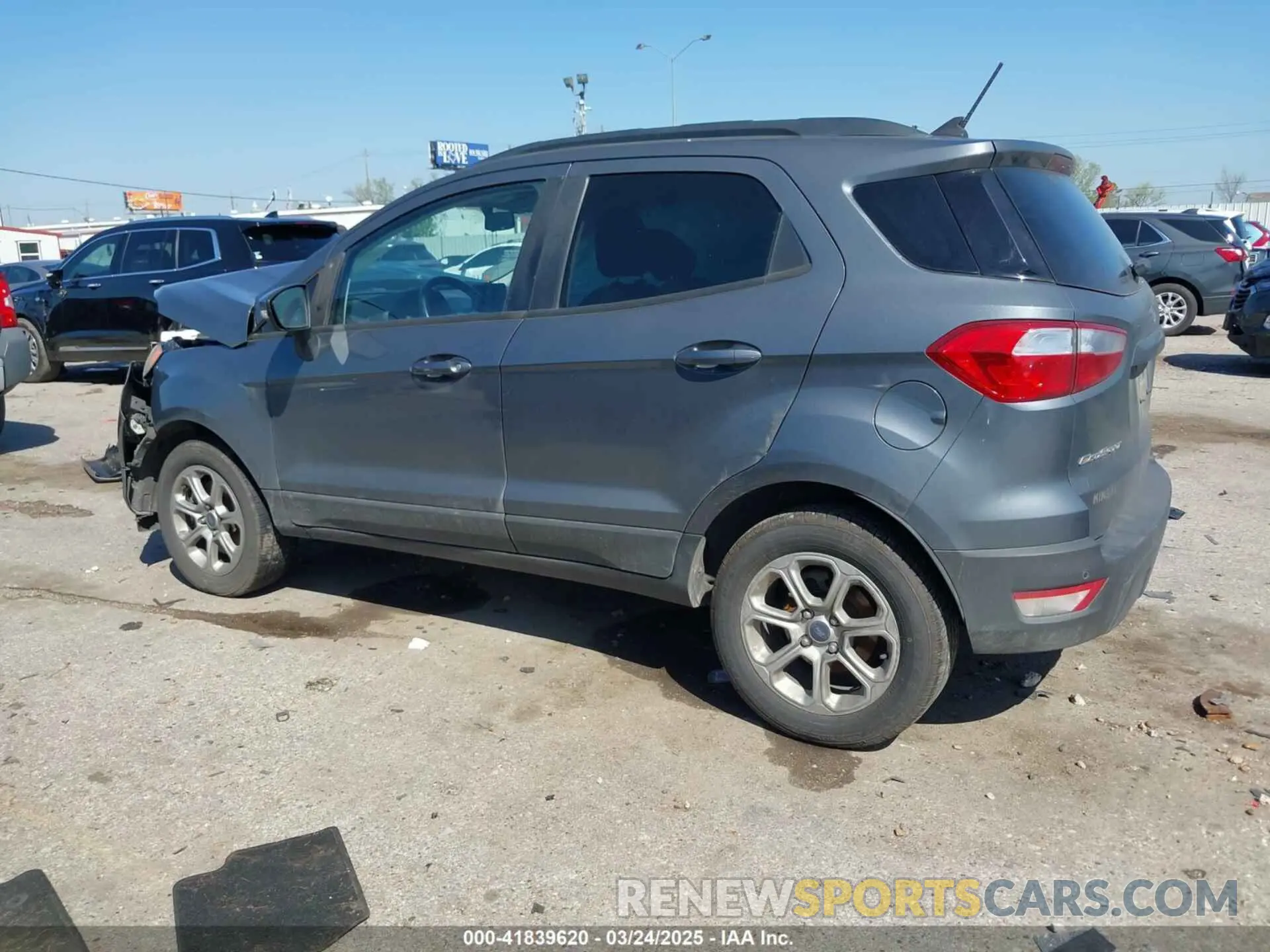 14 Photograph of a damaged car MAJ3S2GE1LC324829 FORD ECOSPORT 2020