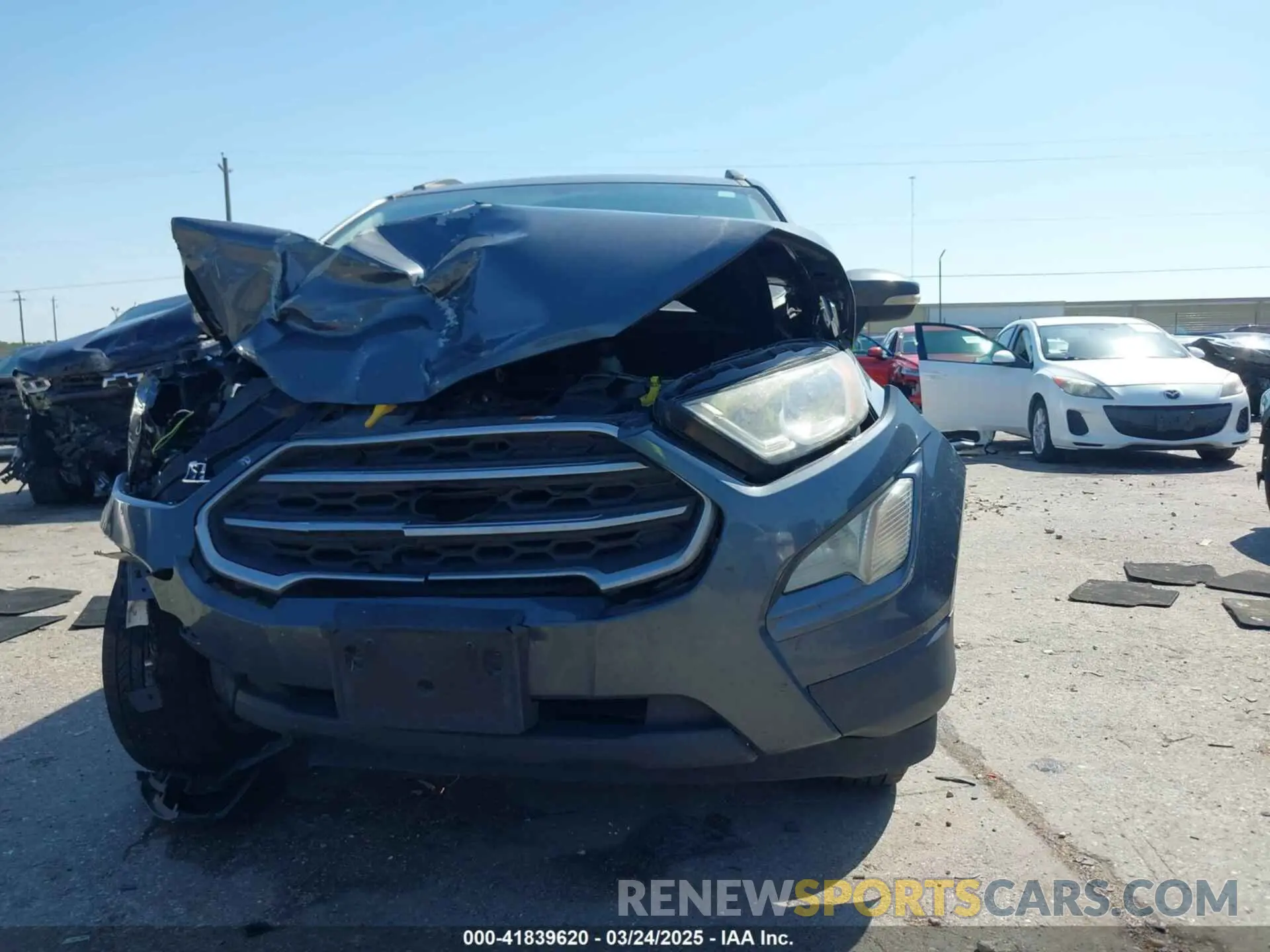 6 Photograph of a damaged car MAJ3S2GE1LC324829 FORD ECOSPORT 2020