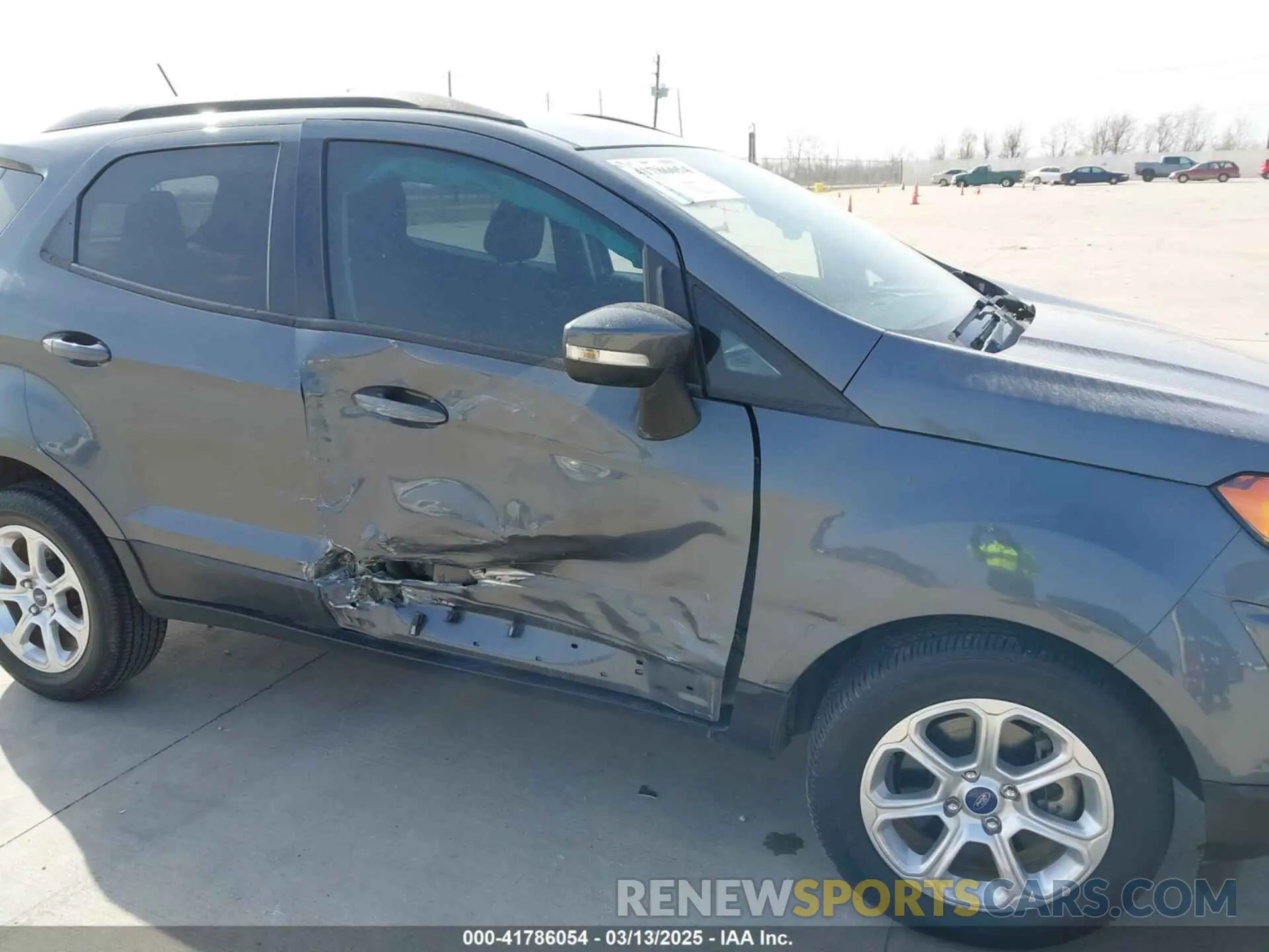 6 Photograph of a damaged car MAJ3S2GE1LC333837 FORD ECOSPORT 2020