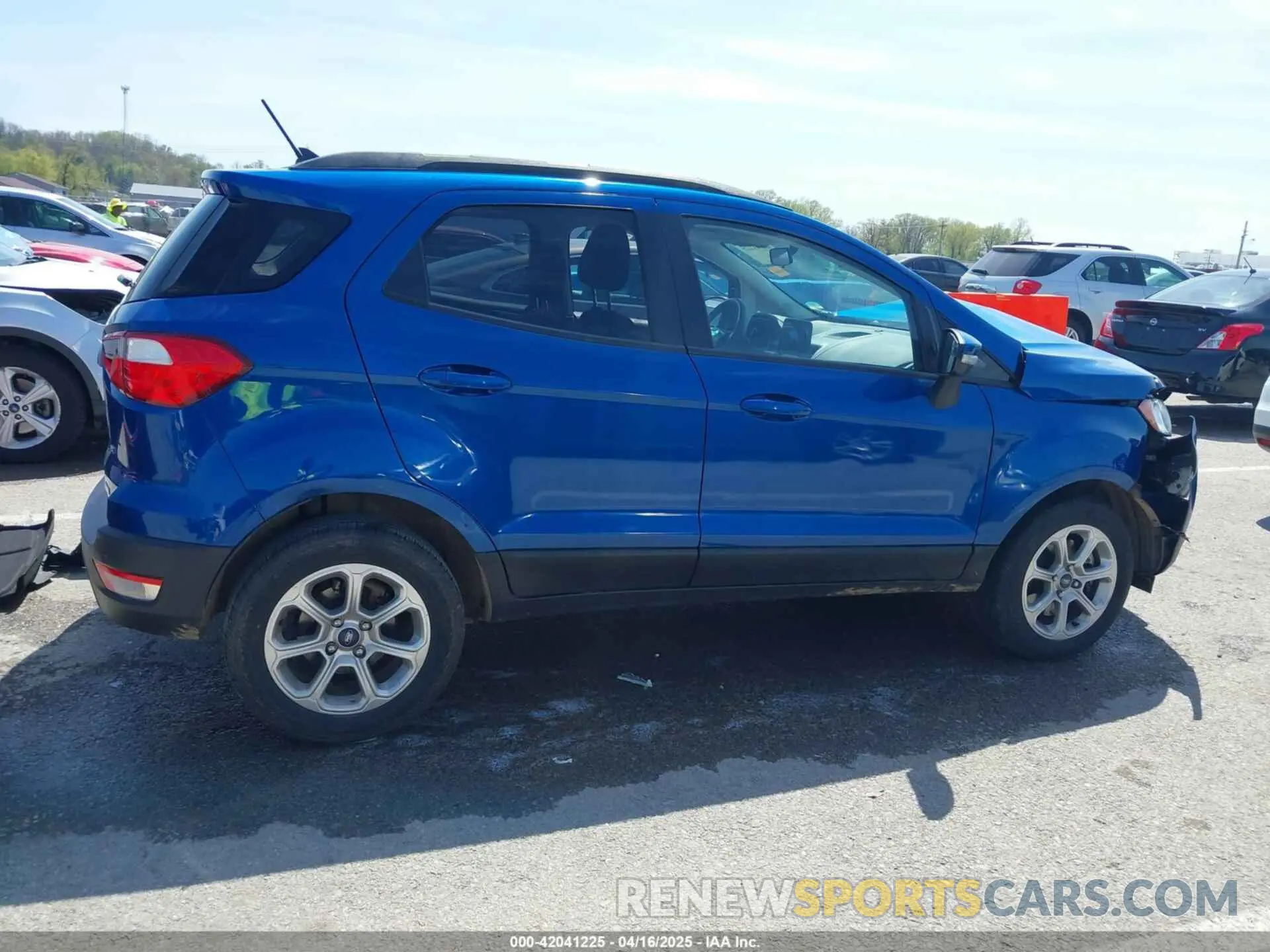 14 Photograph of a damaged car MAJ3S2GE1LC334356 FORD ECOSPORT 2020