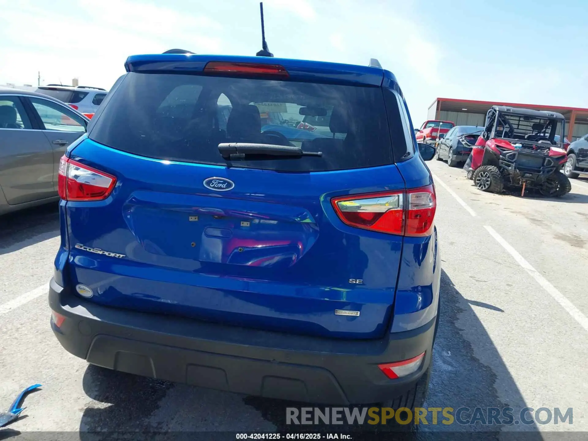 17 Photograph of a damaged car MAJ3S2GE1LC334356 FORD ECOSPORT 2020