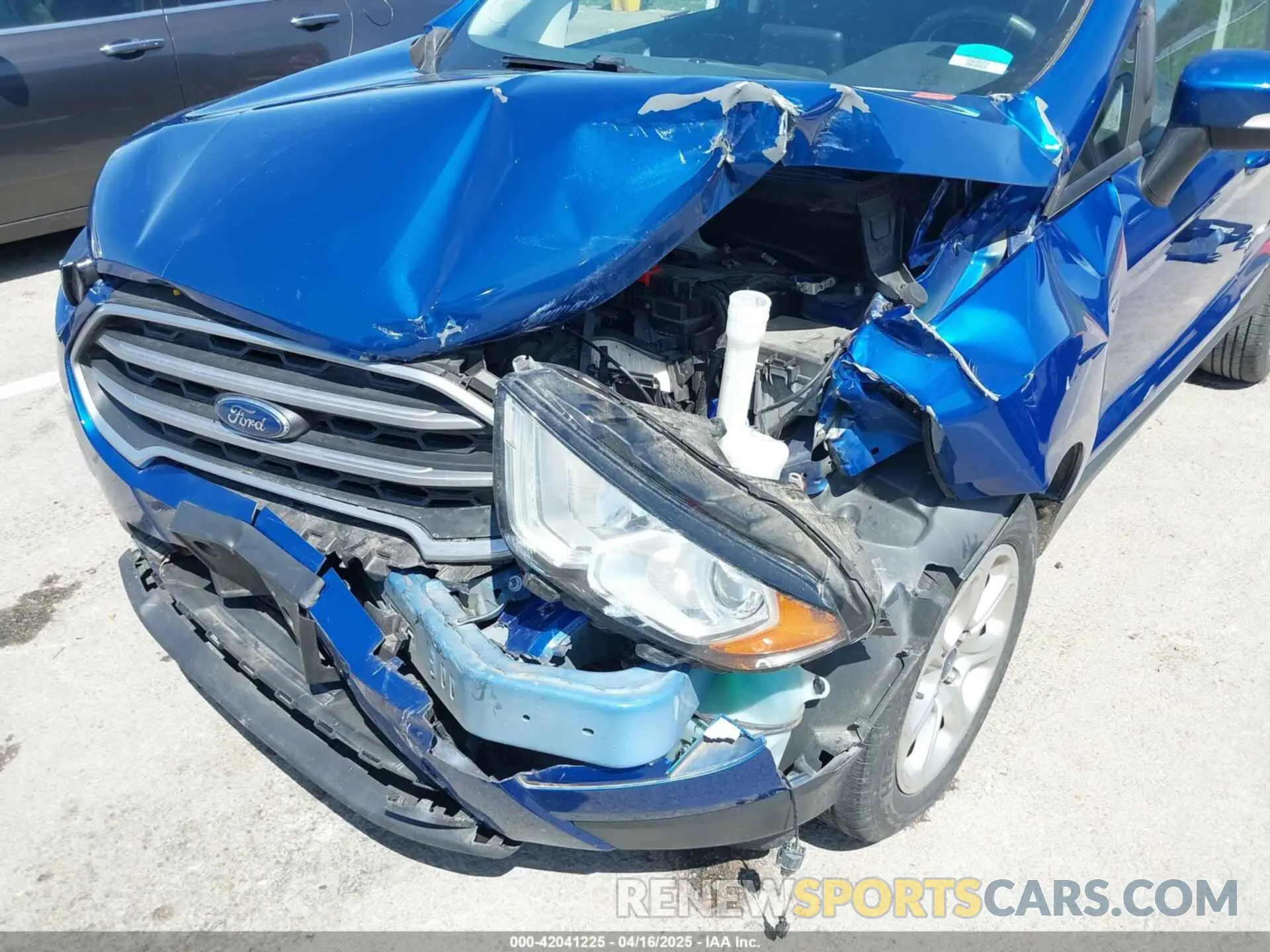 6 Photograph of a damaged car MAJ3S2GE1LC334356 FORD ECOSPORT 2020