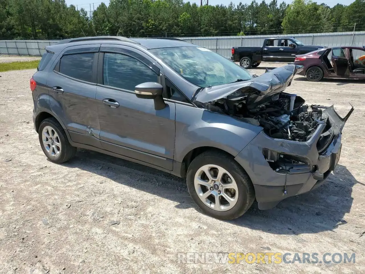 4 Photograph of a damaged car MAJ3S2GE1LC376543 FORD ECOSPORT 2020
