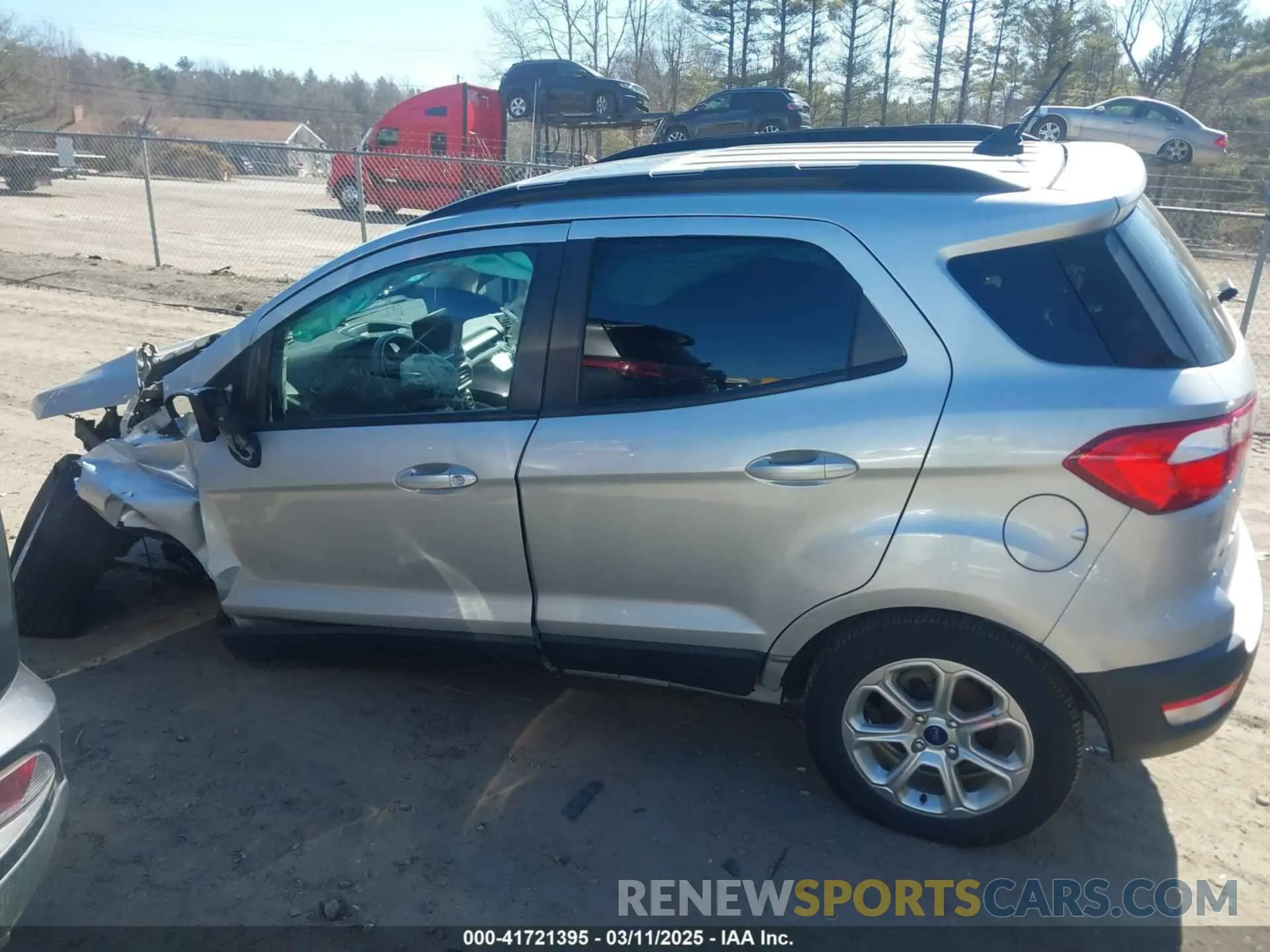 13 Photograph of a damaged car MAJ3S2GE1LC378258 FORD ECOSPORT 2020