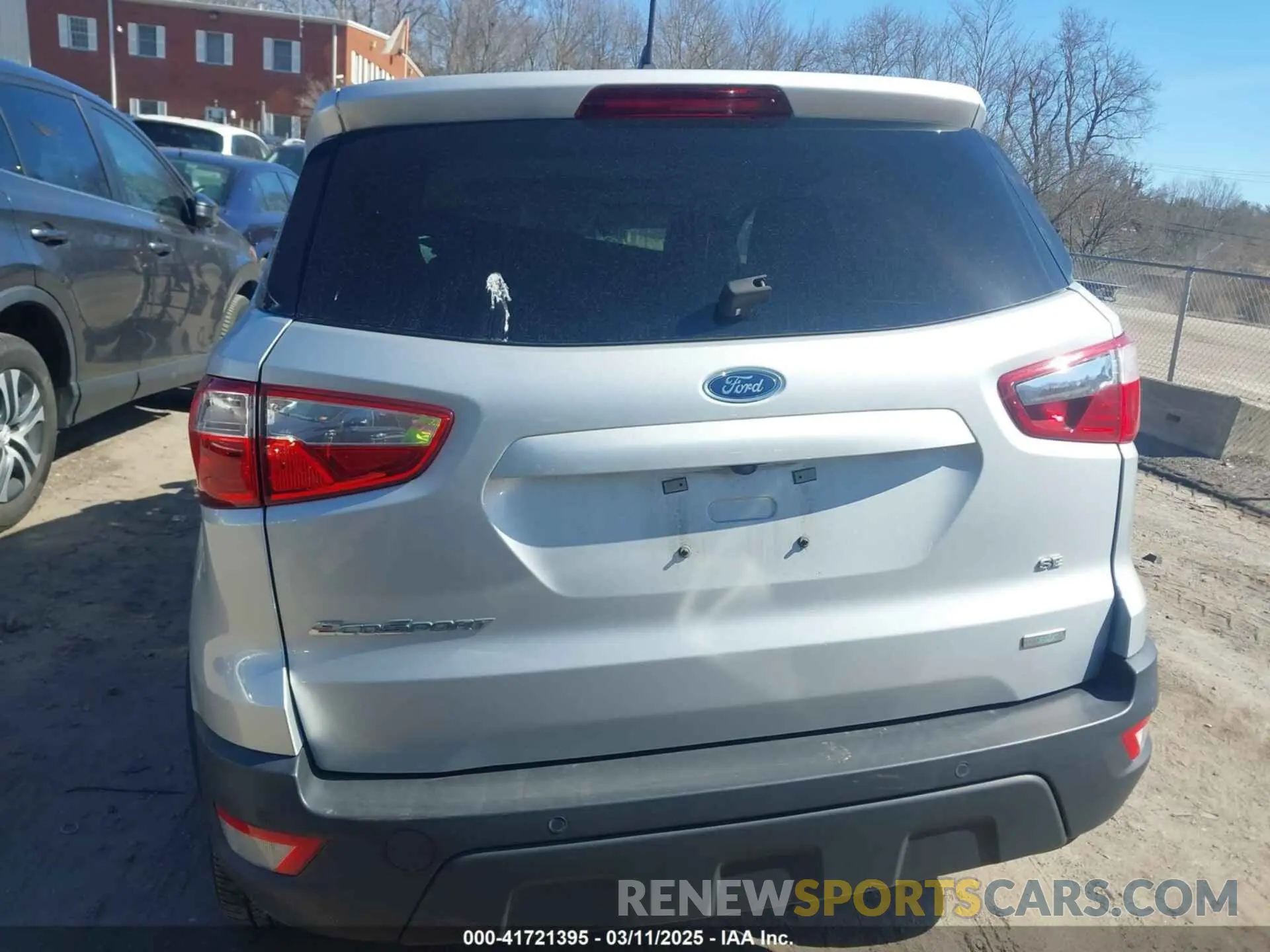 15 Photograph of a damaged car MAJ3S2GE1LC378258 FORD ECOSPORT 2020
