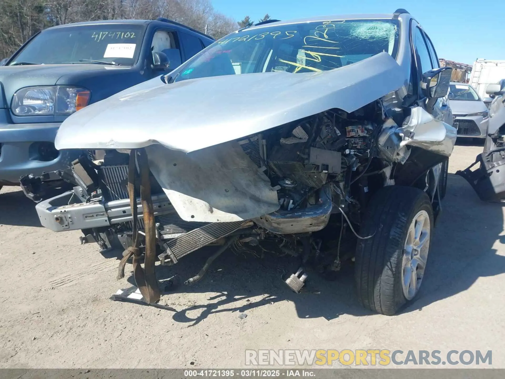 6 Photograph of a damaged car MAJ3S2GE1LC378258 FORD ECOSPORT 2020