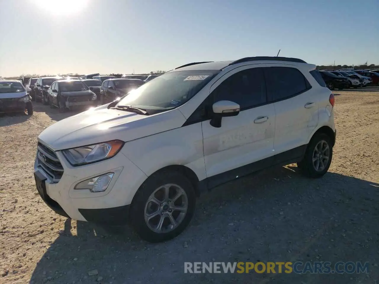 1 Photograph of a damaged car MAJ3S2GE1LC389230 FORD ECOSPORT 2020