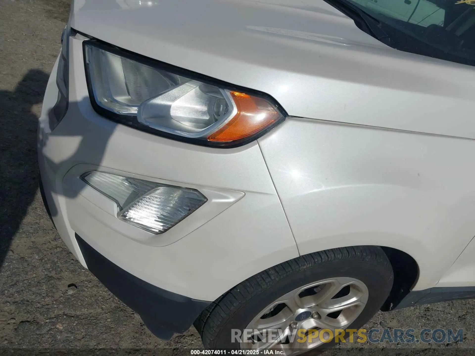 20 Photograph of a damaged car MAJ3S2GE2LC311278 FORD ECOSPORT 2020