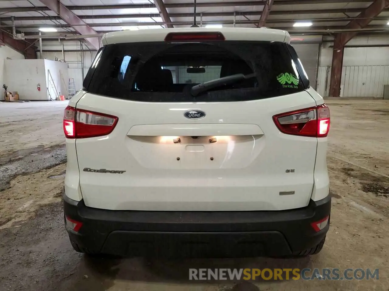 6 Photograph of a damaged car MAJ3S2GE2LC313970 FORD ECOSPORT 2020