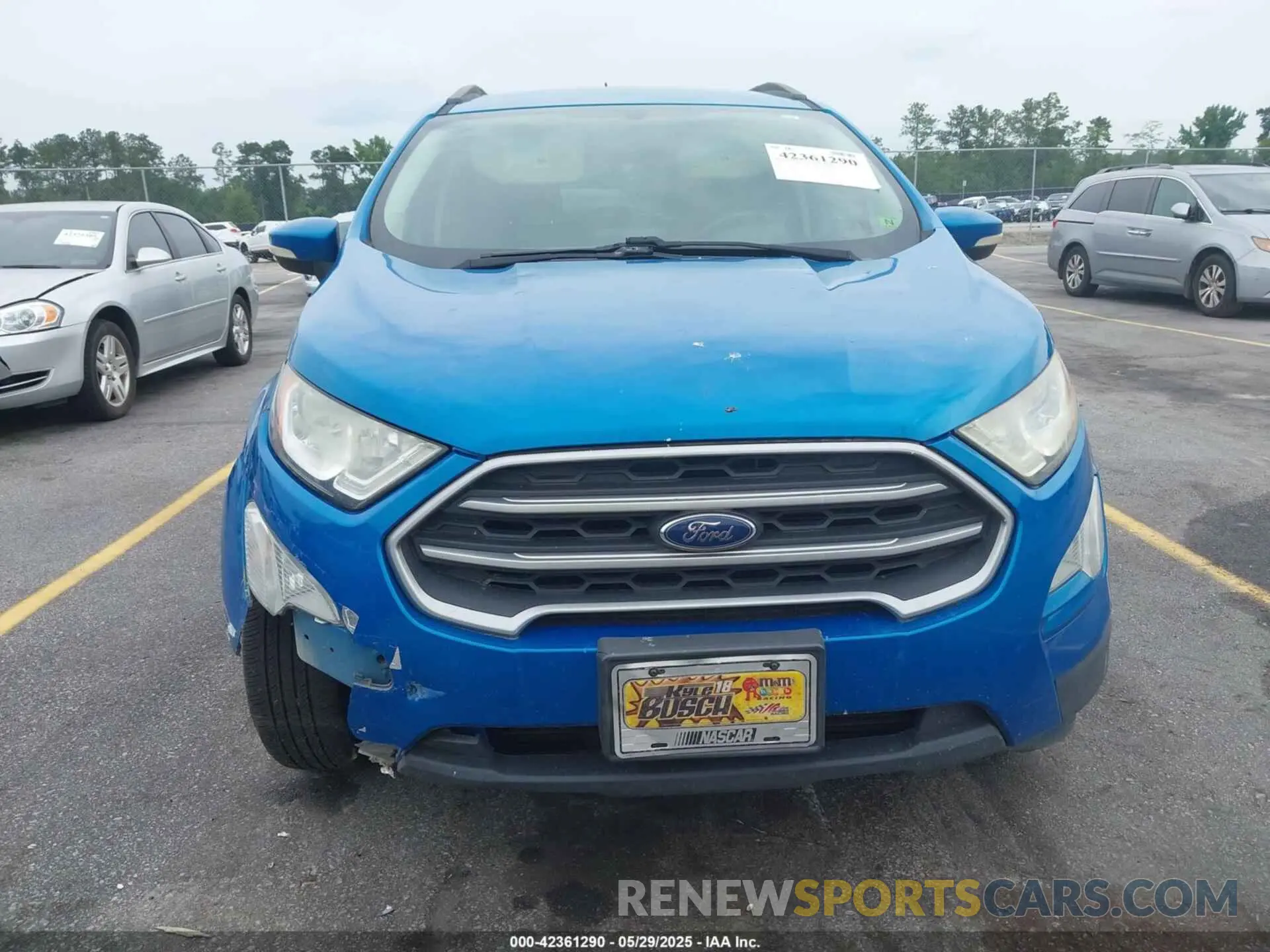 13 Photograph of a damaged car MAJ3S2GE2LC330185 FORD ECOSPORT 2020