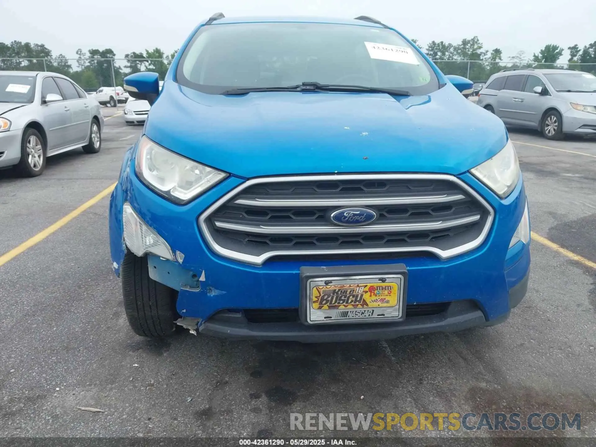 6 Photograph of a damaged car MAJ3S2GE2LC330185 FORD ECOSPORT 2020