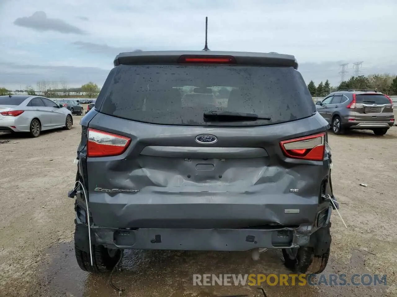 6 Photograph of a damaged car MAJ3S2GE2LC334382 FORD ECOSPORT 2020