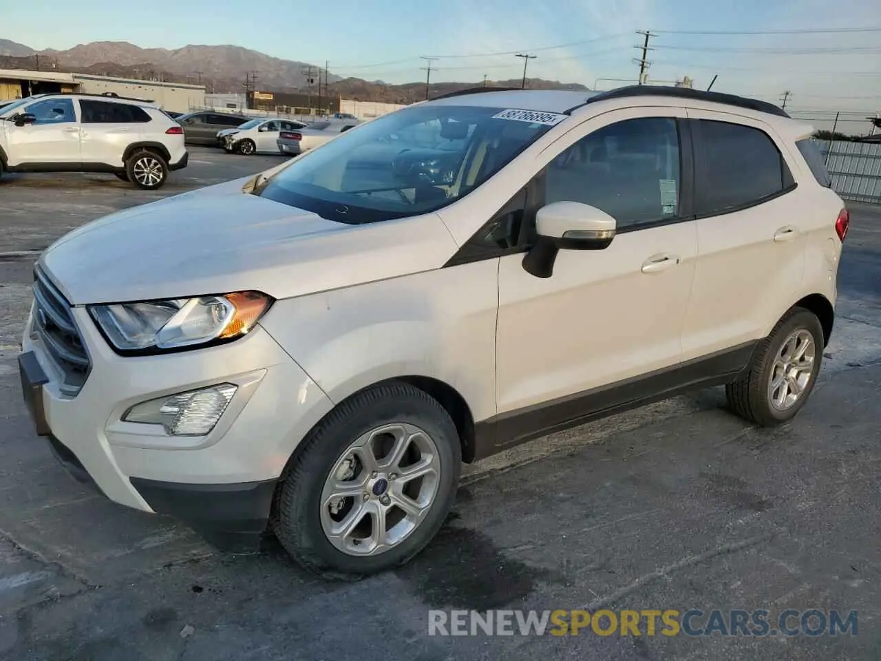 1 Photograph of a damaged car MAJ3S2GE2LC339520 FORD ECOSPORT 2020