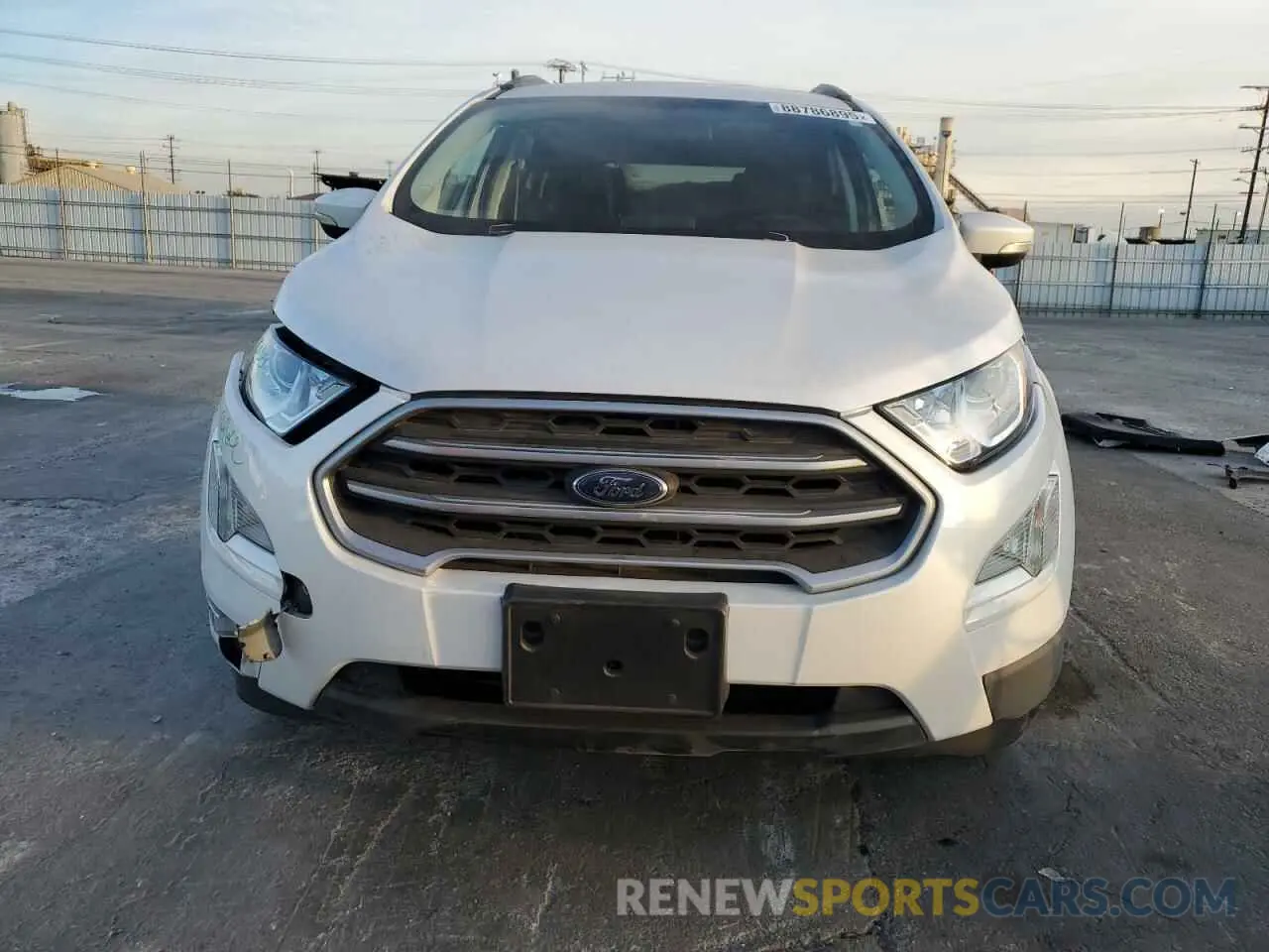 5 Photograph of a damaged car MAJ3S2GE2LC339520 FORD ECOSPORT 2020