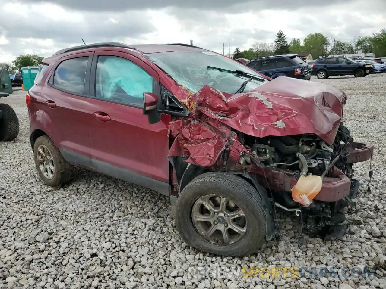 4 Photograph of a damaged car MAJ3S2GE2LC349870 FORD ECOSPORT 2020