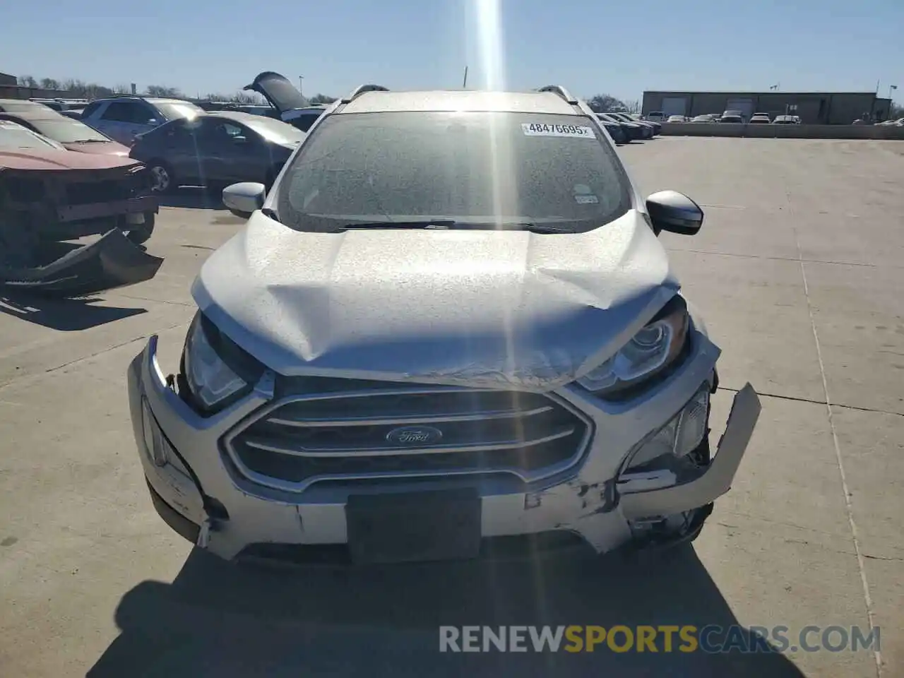 5 Photograph of a damaged car MAJ3S2GE2LC361047 FORD ECOSPORT 2020