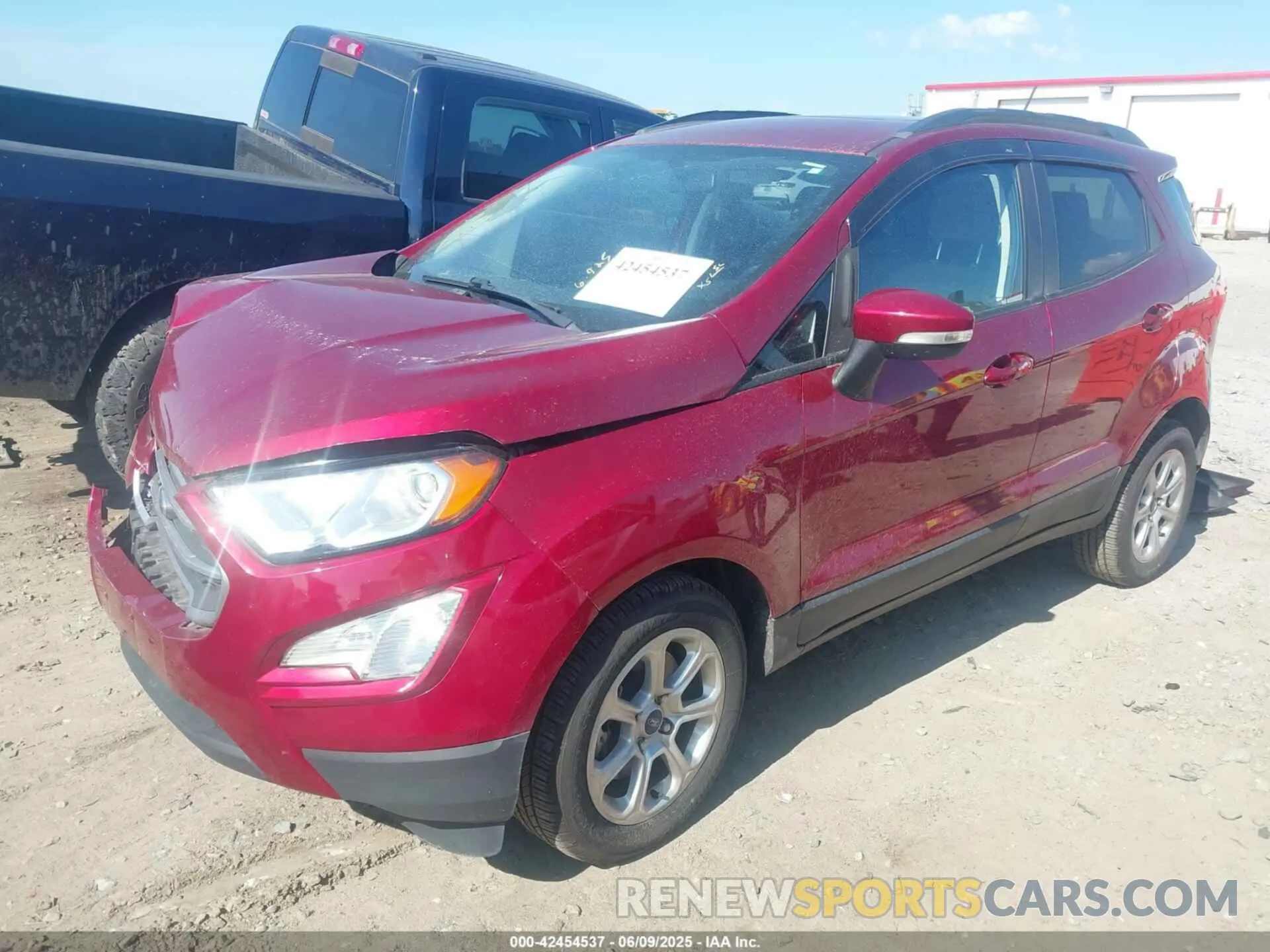 2 Photograph of a damaged car MAJ3S2GE2LC371027 FORD ECOSPORT 2020