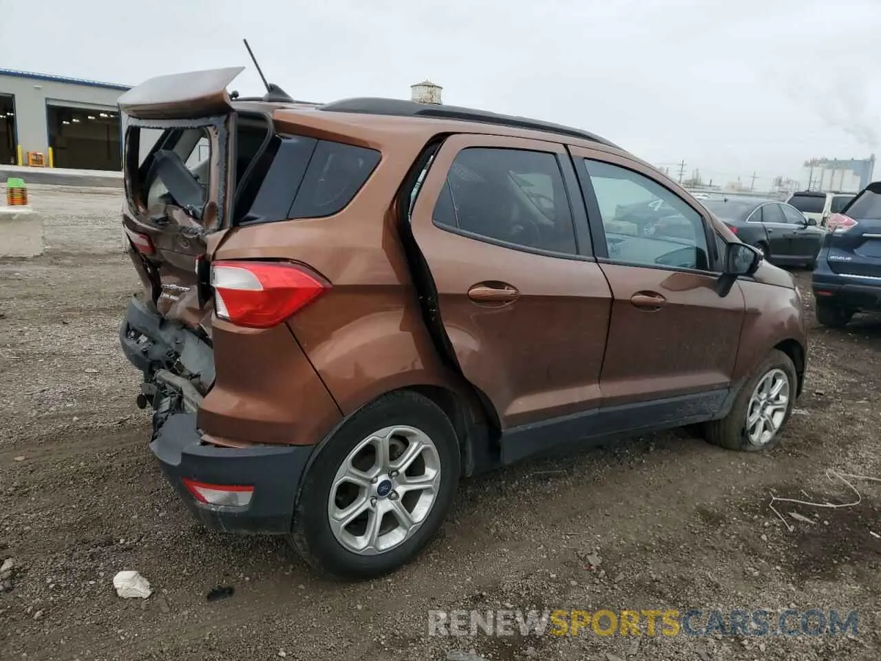 3 Photograph of a damaged car MAJ3S2GE2LC376597 FORD ECOSPORT 2020