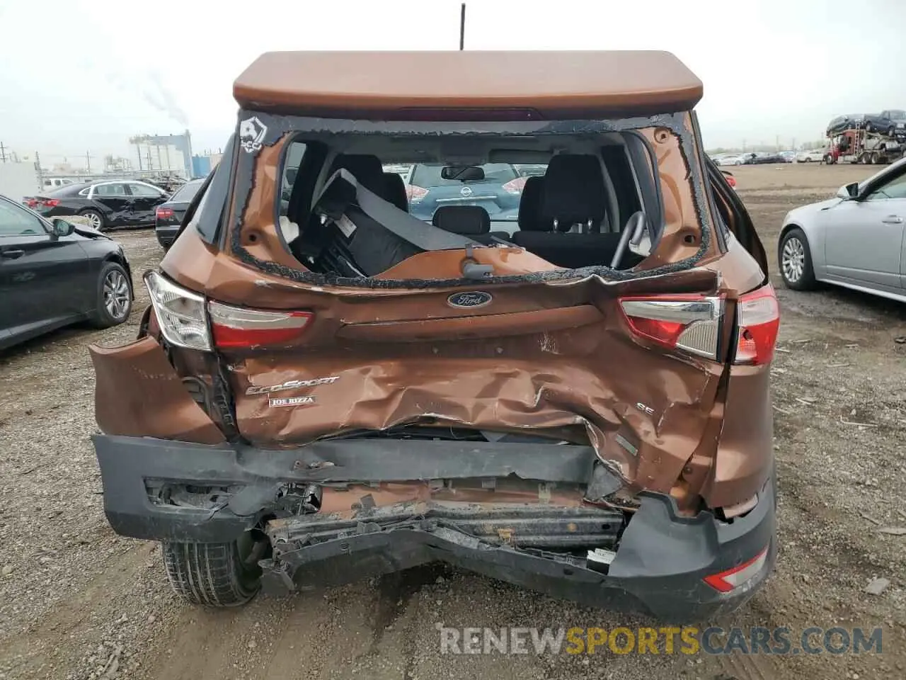6 Photograph of a damaged car MAJ3S2GE2LC376597 FORD ECOSPORT 2020