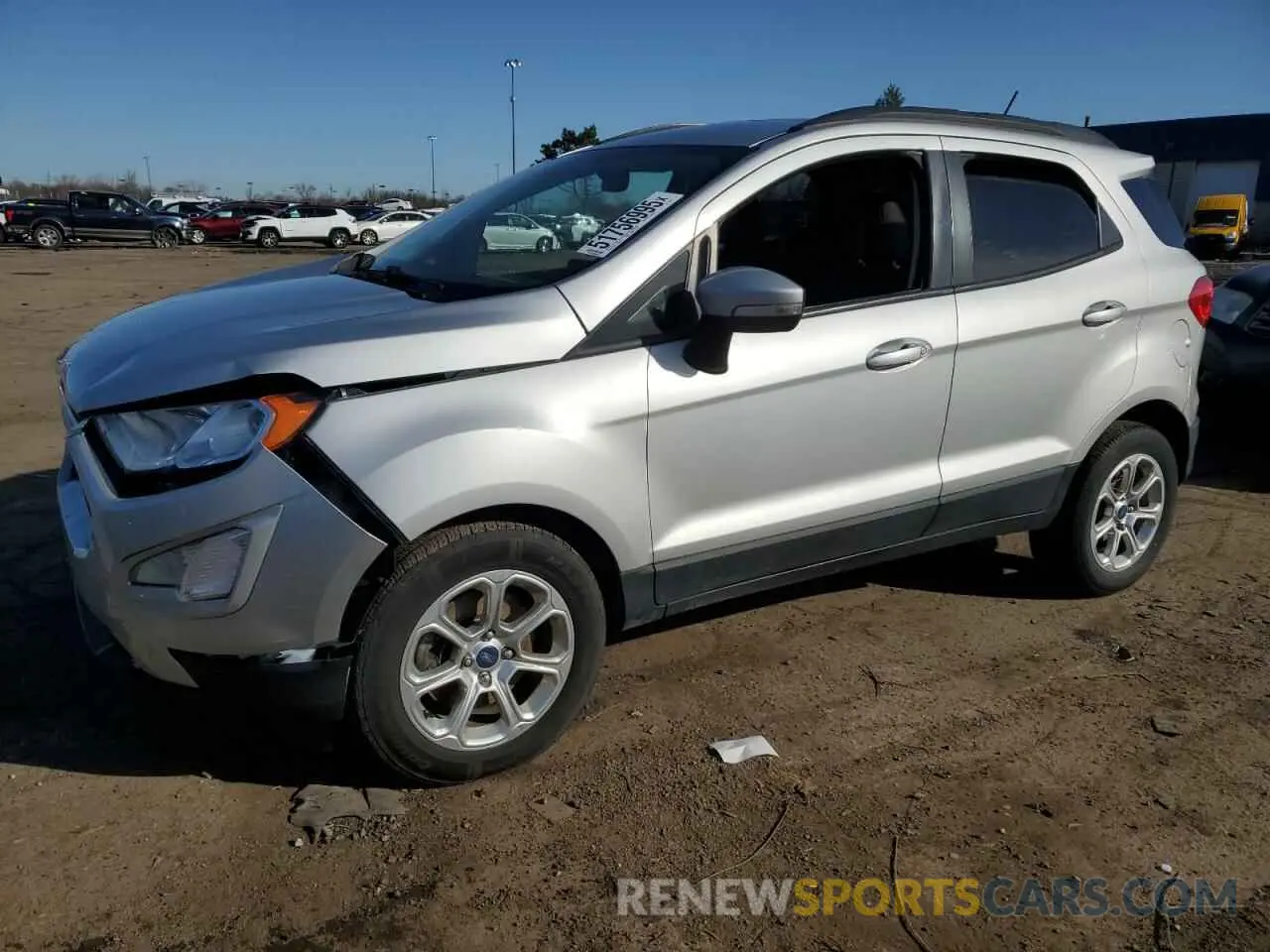 1 Photograph of a damaged car MAJ3S2GE3LC318403 FORD ECOSPORT 2020