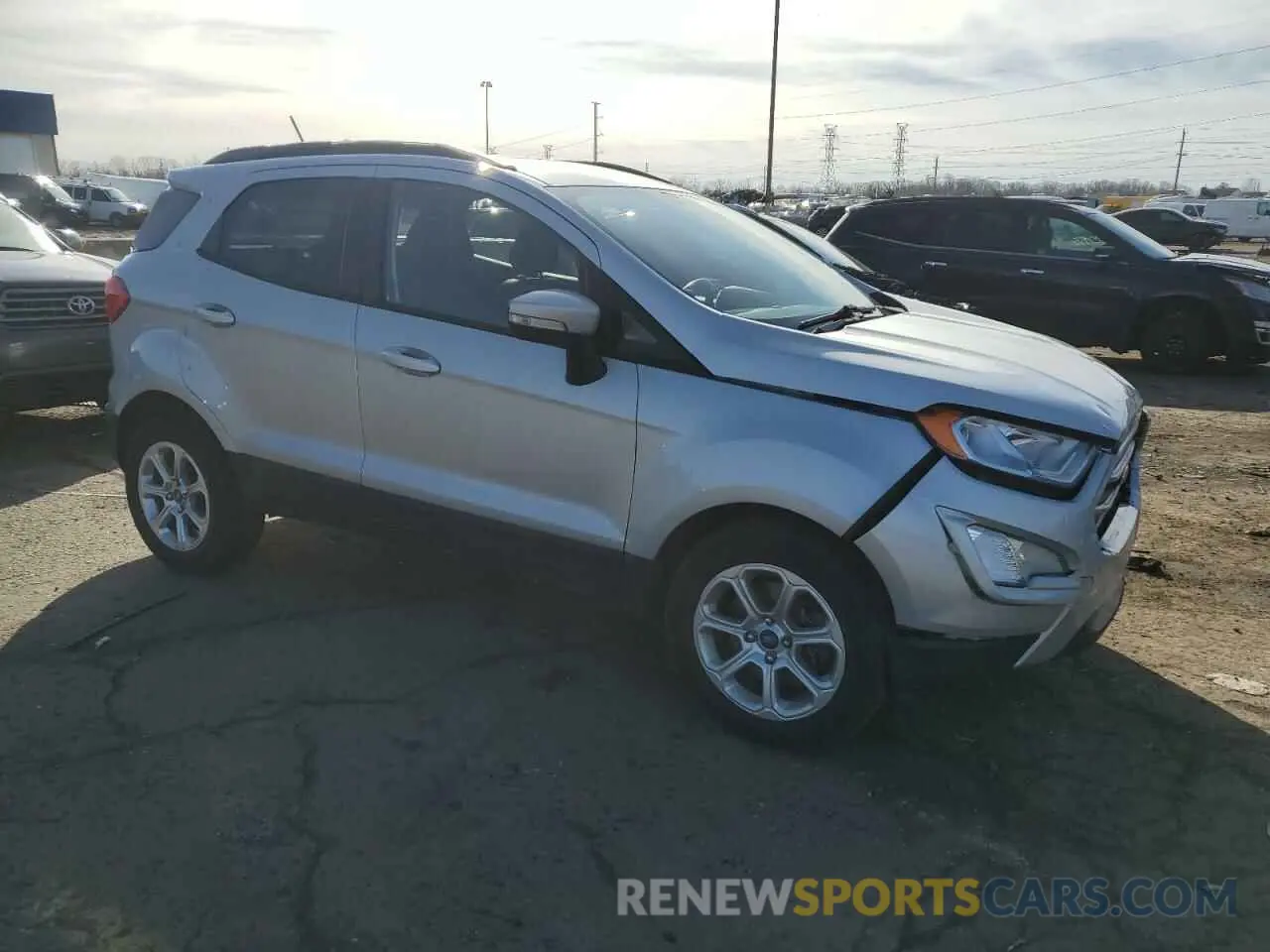 4 Photograph of a damaged car MAJ3S2GE3LC318403 FORD ECOSPORT 2020