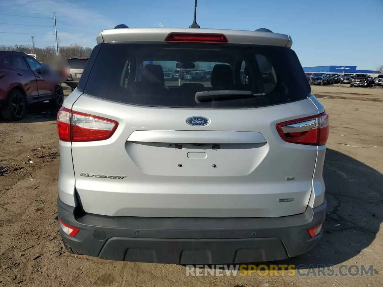 6 Photograph of a damaged car MAJ3S2GE3LC318403 FORD ECOSPORT 2020