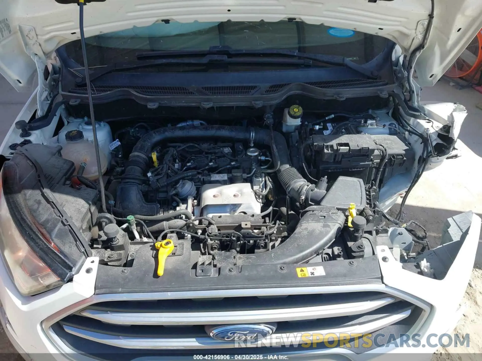 10 Photograph of a damaged car MAJ3S2GE3LC319406 FORD ECOSPORT 2020