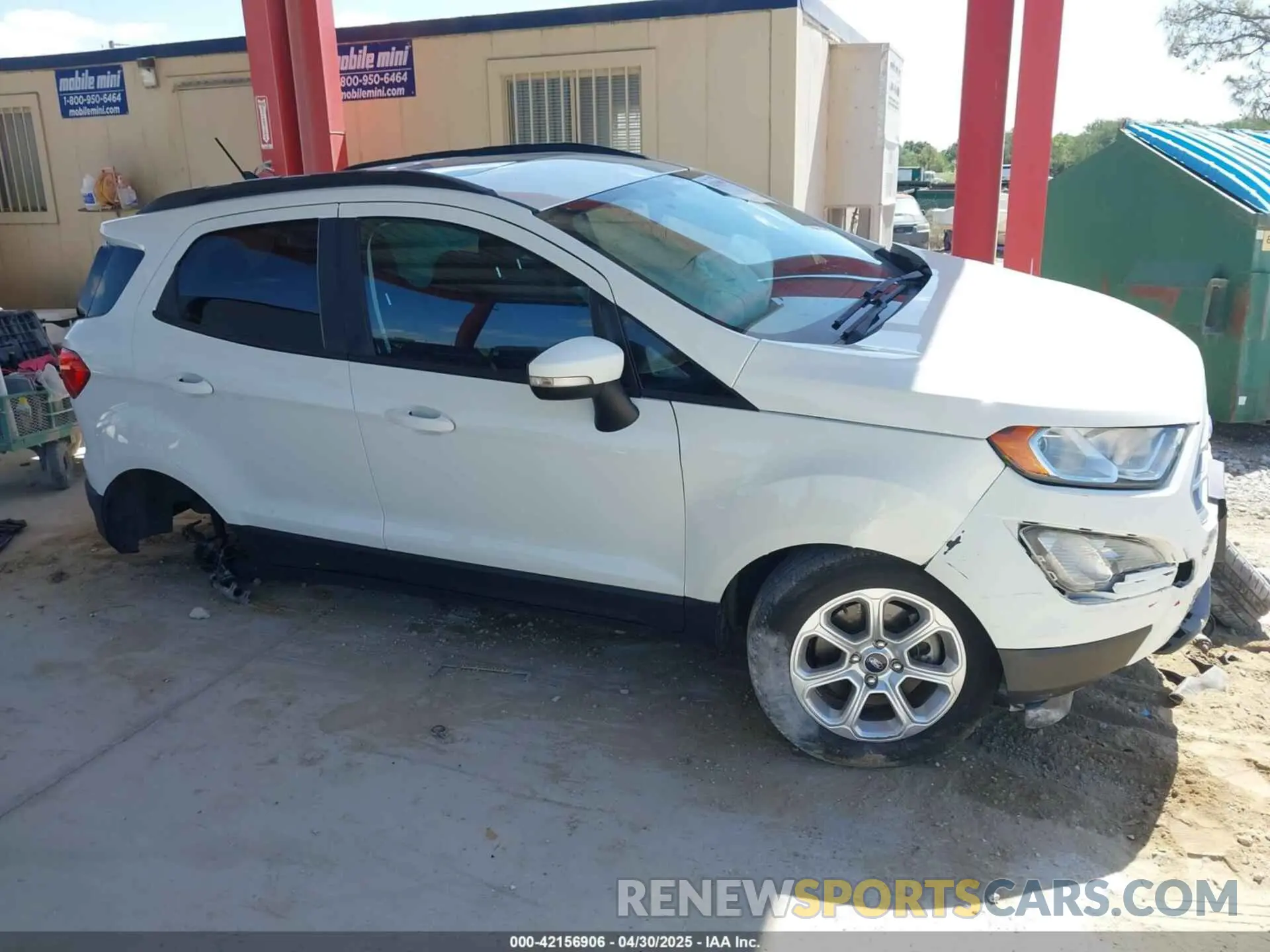 14 Photograph of a damaged car MAJ3S2GE3LC319406 FORD ECOSPORT 2020