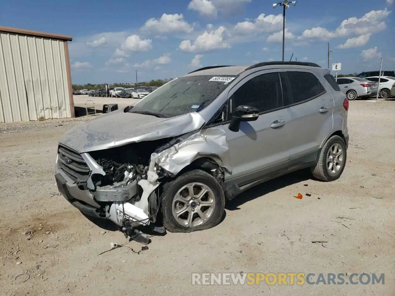1 Photograph of a damaged car MAJ3S2GE3LC331149 FORD ECOSPORT 2020