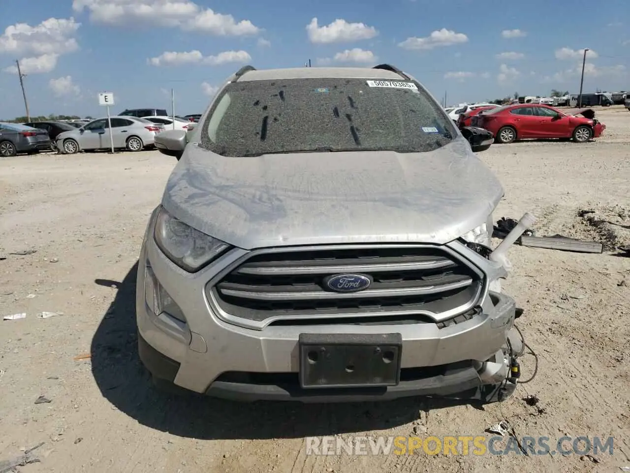 5 Photograph of a damaged car MAJ3S2GE3LC331149 FORD ECOSPORT 2020