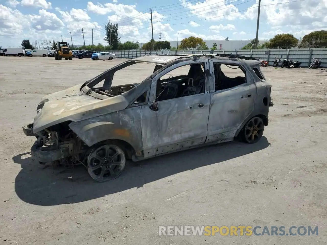 1 Photograph of a damaged car MAJ3S2GE3LC350817 FORD ECOSPORT 2020