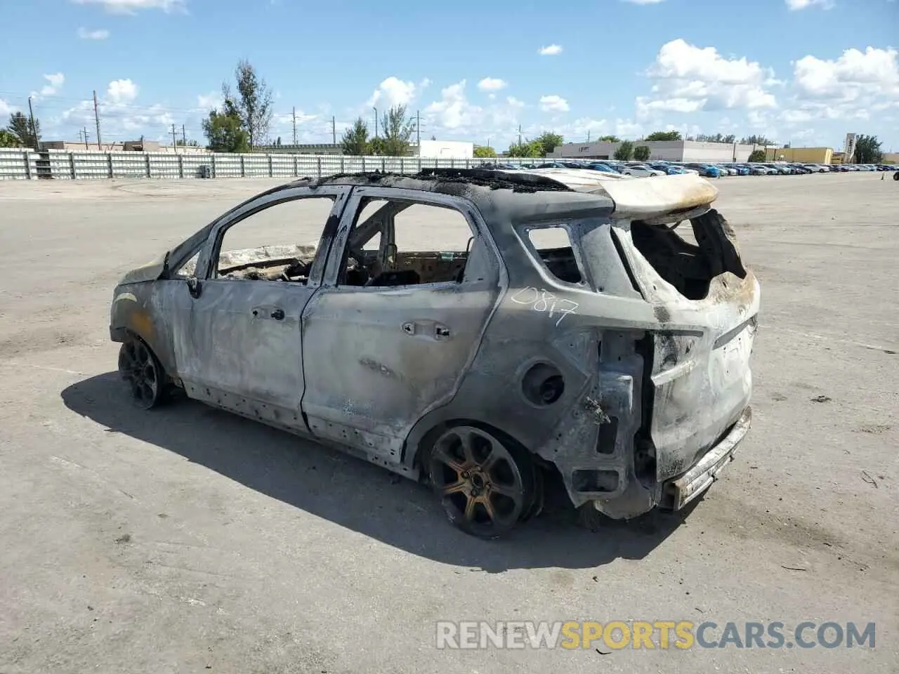 2 Photograph of a damaged car MAJ3S2GE3LC350817 FORD ECOSPORT 2020