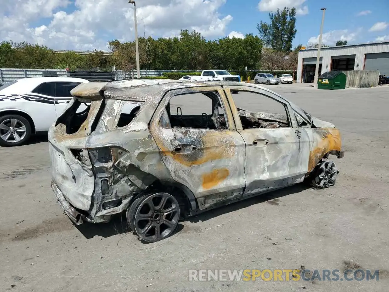 3 Photograph of a damaged car MAJ3S2GE3LC350817 FORD ECOSPORT 2020